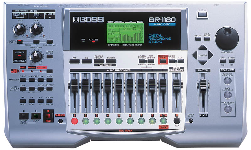 Boss BR-1180 digitale recorder - Van Ginkel Muziekwinkel